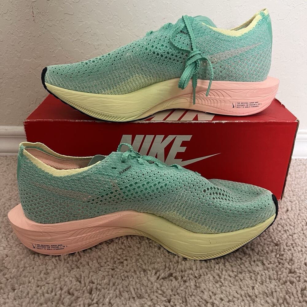 Nike ZOOMX VaporFly NEXT% 3 FK Women Shoes Size 10.5 'Mint Foam' HQ3505-379 New